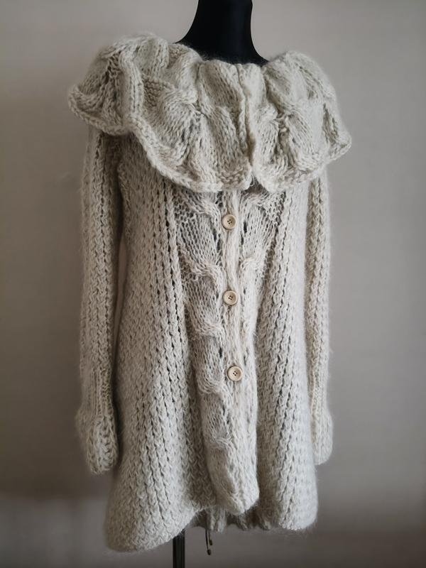 Donna Ermanno Scervino Maglione Beige Lana M