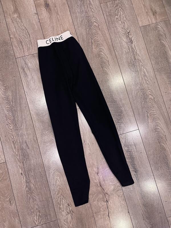 Donna Celine Leggings Neri XS