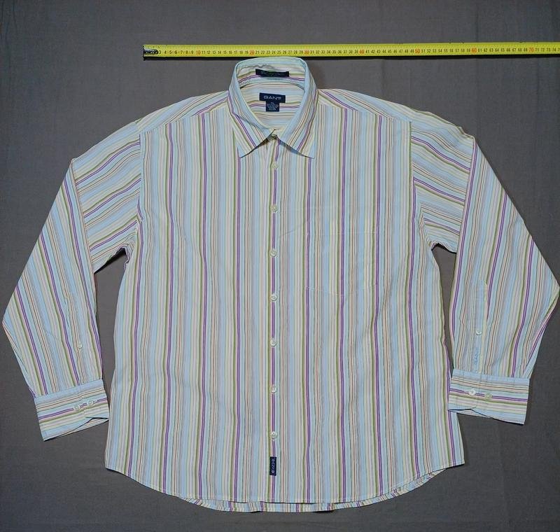 Herren Gant Hemd Mehrfarbig Baumwolle XL