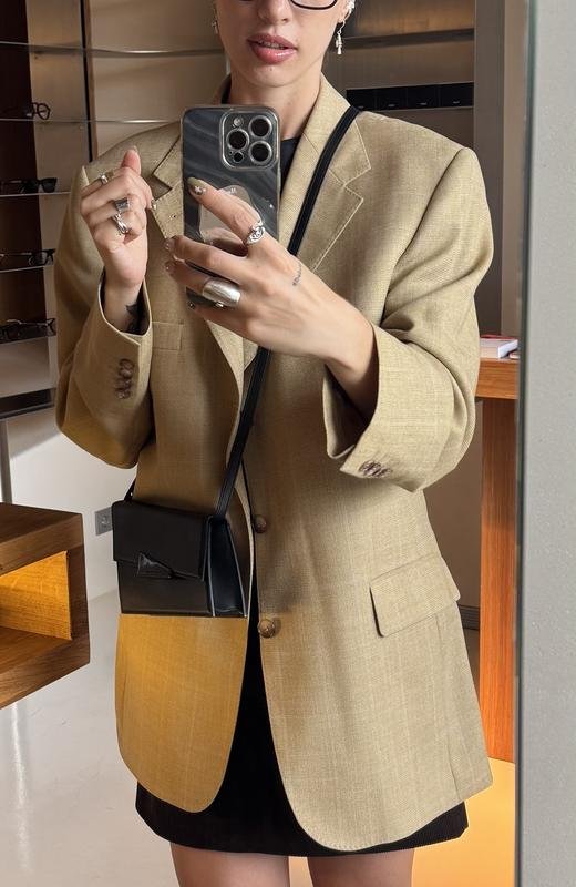 Damen Burberry Sakko Beige Viskose L