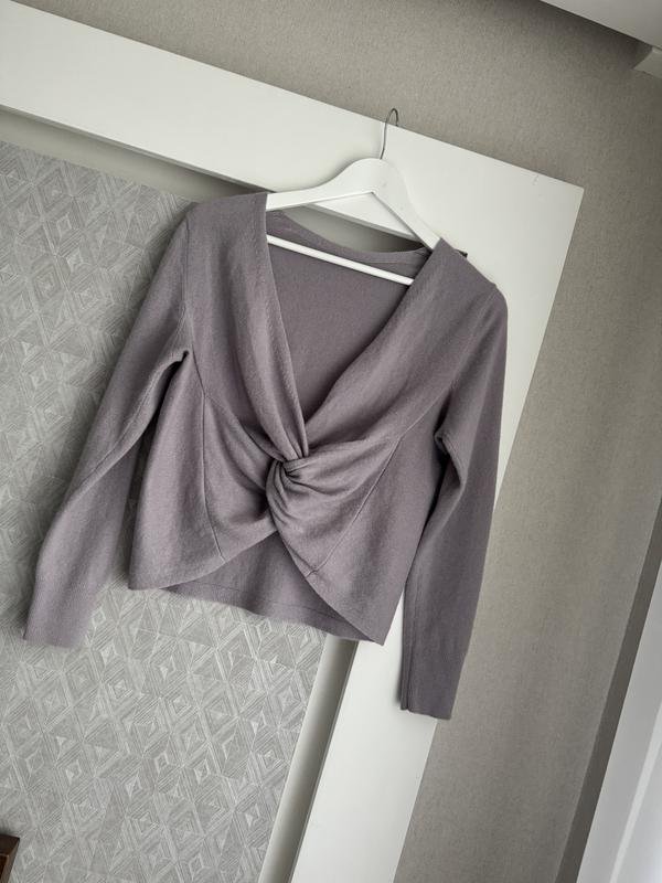 Женский Club Monaco Свитер Сиреневый Кашемир S