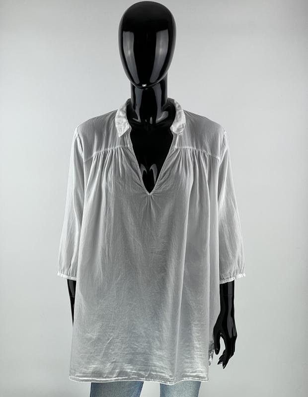 Женская Ba&sh Блуза Белая Хлопок S