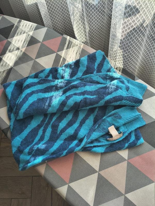 Женский Banana Republic Шарф Бирюзовый Шерсть