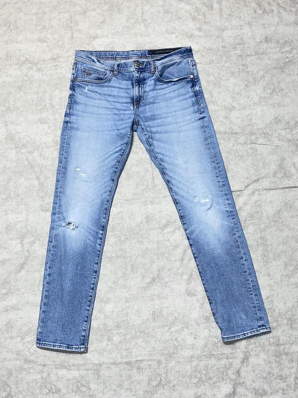 Мужские Armani Exchange Джинсы Голубой Хлопок S