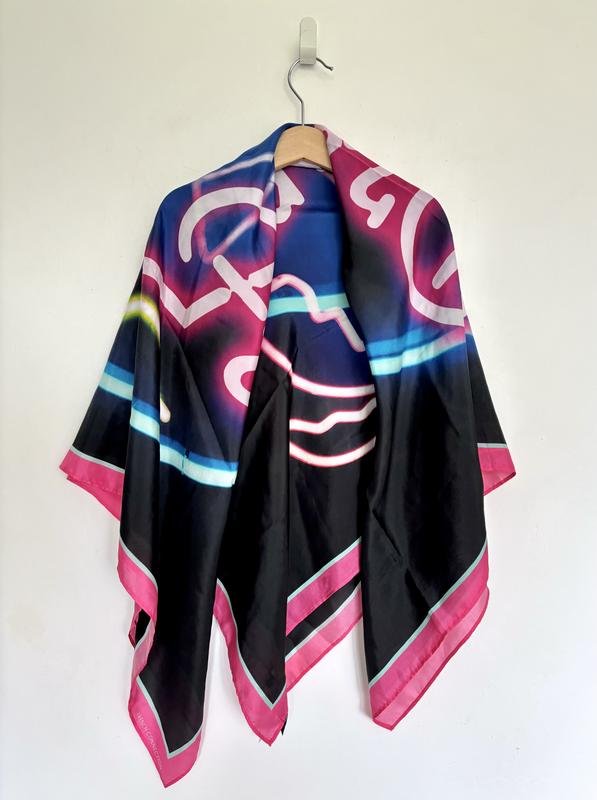 Écharpe French Connection Multicolore Soie