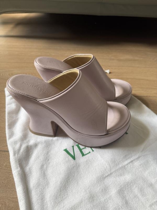 Femme Bottega Veneta Sabots Rose 37.5