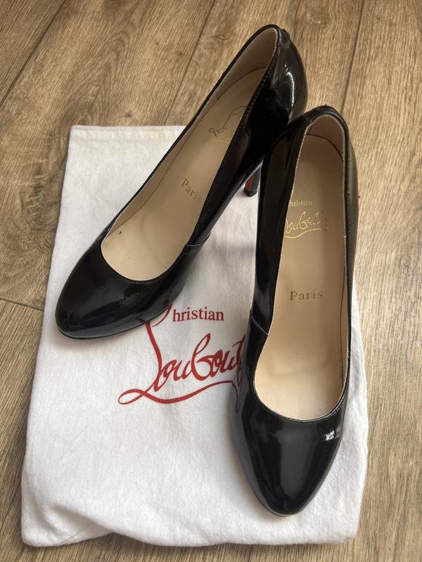 Женские Christian Louboutin Туфли Чёрный 41