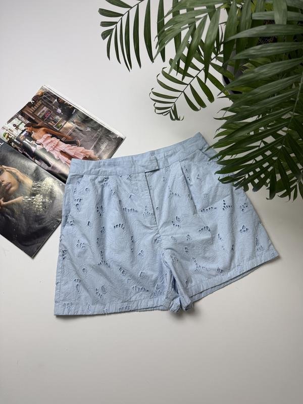Donna French Connection Shorts Blu Cotone S