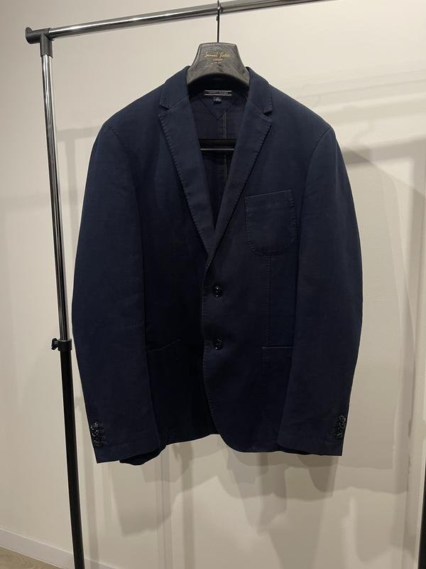 Uomo Tommy Hilfiger Blazer Blu Navy 52