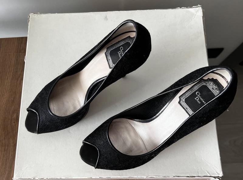 Femme Christian Dior Talons Noir 38.5
