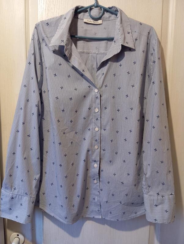 Women Betty Barclay Shirt White Cotton S