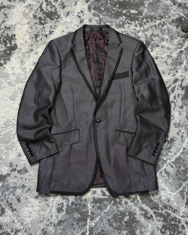 Herren Fendi Sakko Braun Wolle S