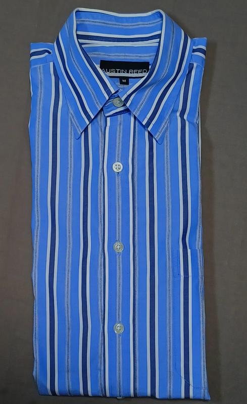 Uomo Austin Reed Camicia Multicolore Cotone M