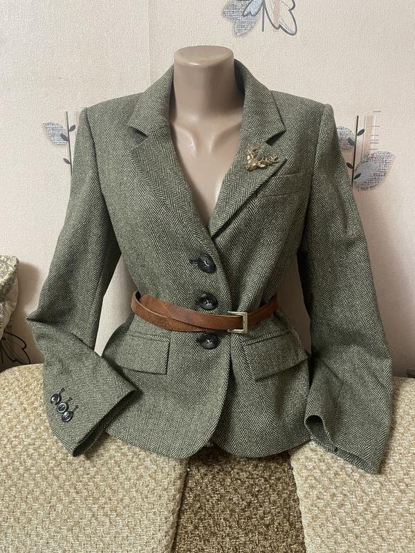 Women Hobbs Blazer Multicolor Wool M