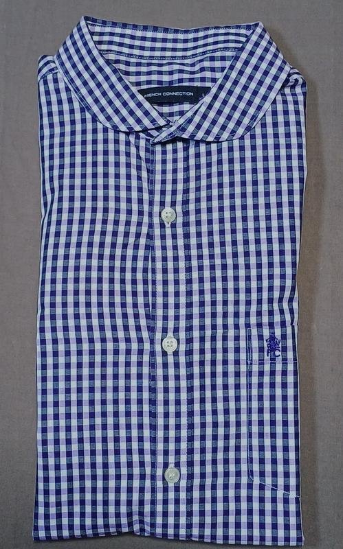 Men French Connection Shirt Multicolor Cotton M