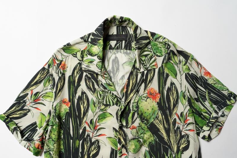 Men DRYKORN Shirt Green Viscose M