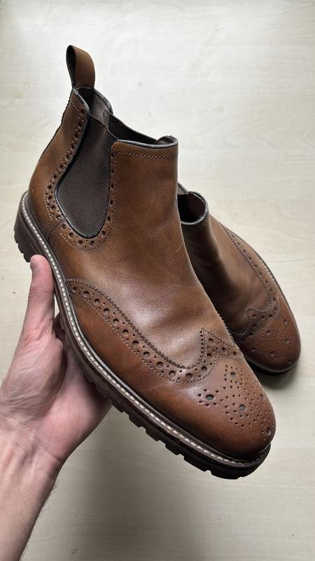 Herren Banana Republic Stiefel Braun Leder 46