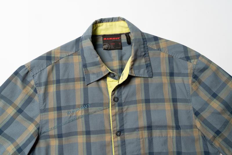 Herren Mammut Hemd Marineblau Baumwolle M