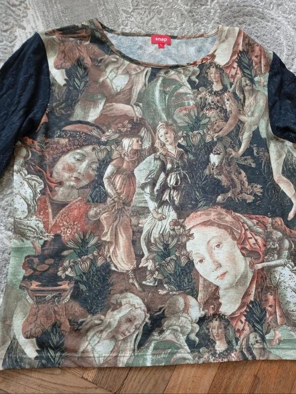 Femme American Vintage Haut Multicolore Dentelle M