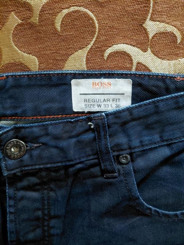 Herren BOSS Jeans Marineblau Denim 33