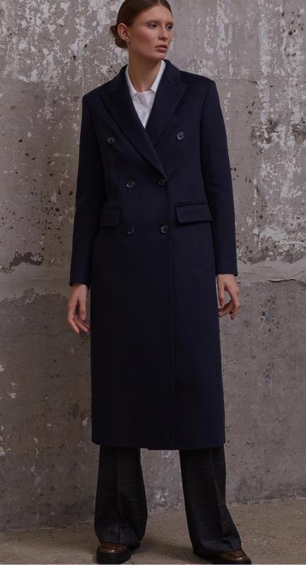 Donna Bugatti Cappotto Blu Navy Viscosa XL