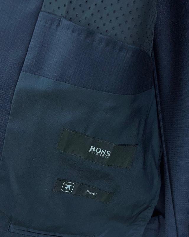 Men Hugo Boss Blazer Navy Wool L