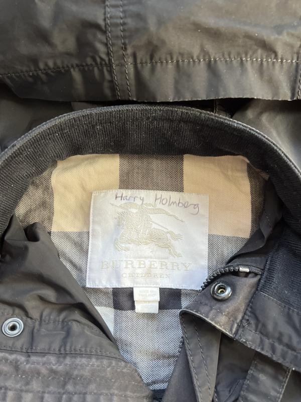 Мужской Burberry Куртка Чёрный XXS