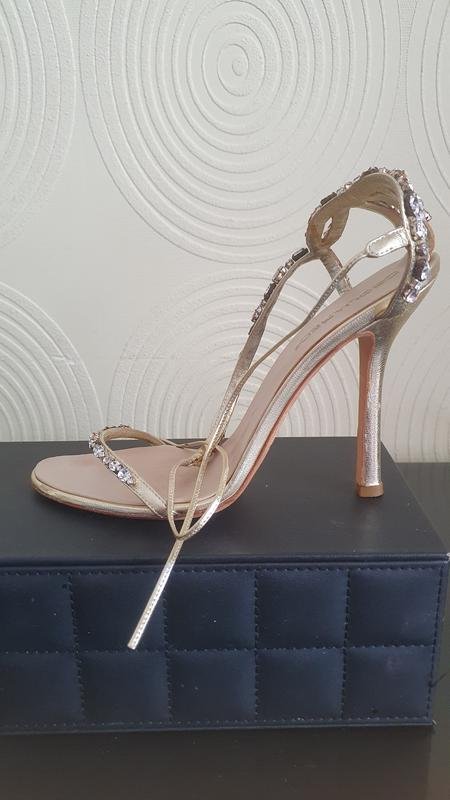 Femme Dsquared² Talons Argent Cuir 38