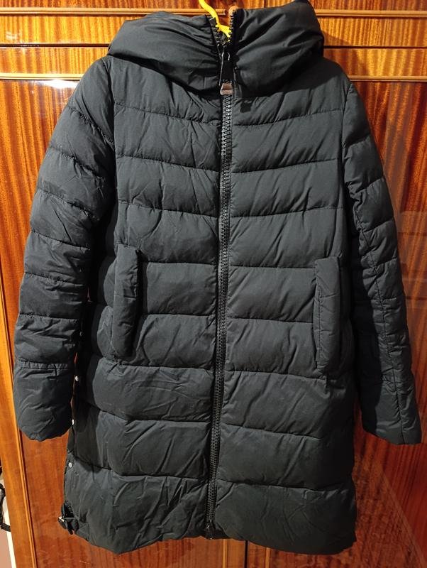 Damen Schwarze Daunenjacke M