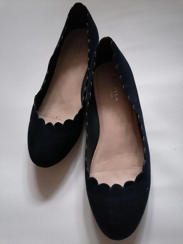 Damen Carvela Absätze Schwarz Wildleder 38