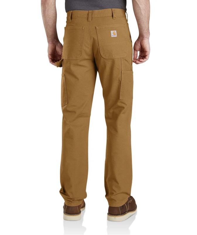 Men Carhartt Trousers Orange Cotton 31