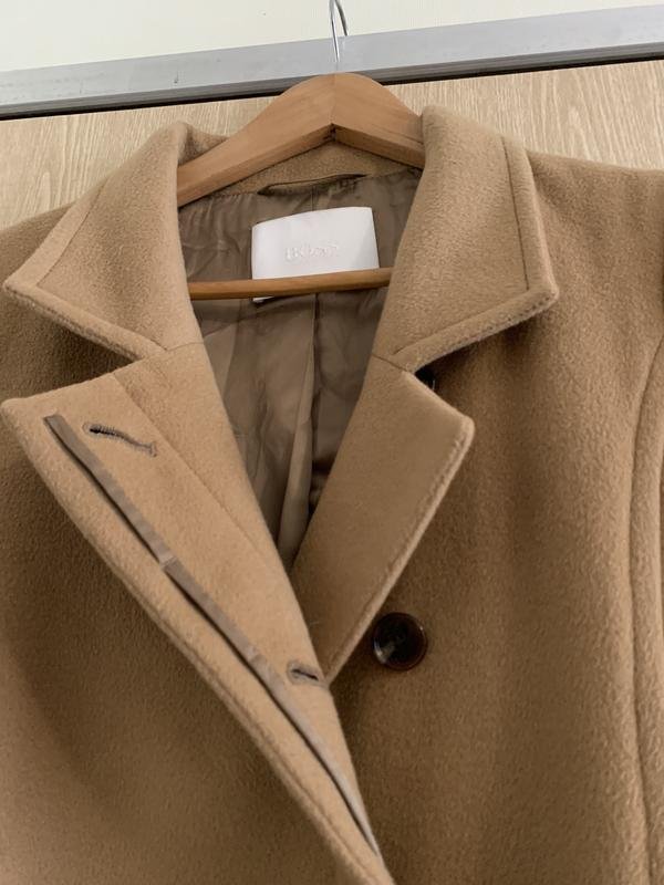 Femme Hugo Boss Manteau Beige Laine XS