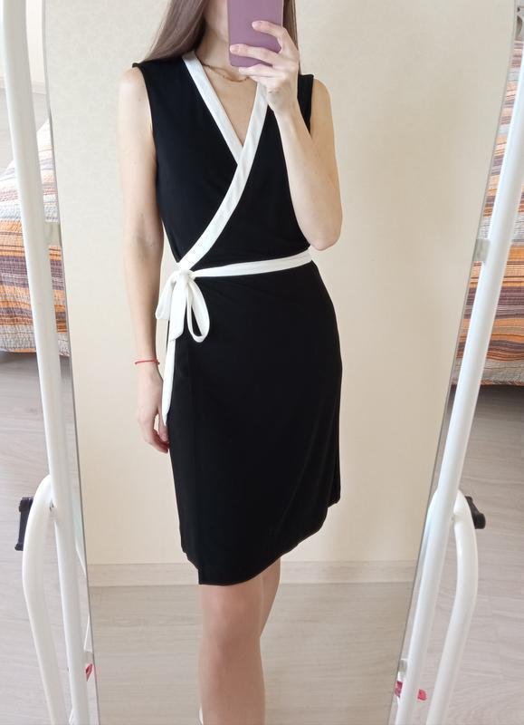 Damen Diane Von Furstenberg Kleid Schwarz Viskose