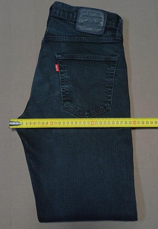 Herren Levi's Jeans Schwarz Denim 32