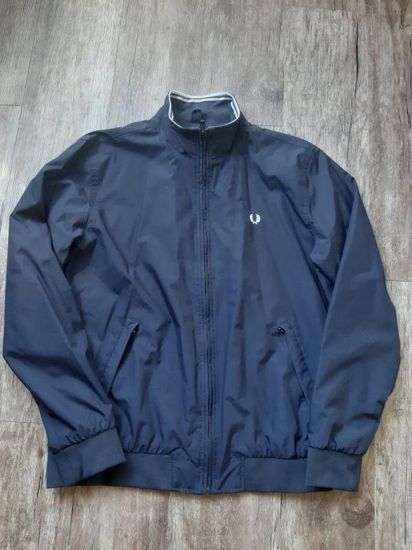 Men Fred Perry Jacket Navy L