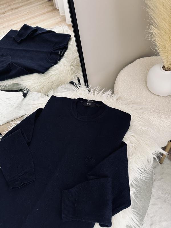 Femme Hugo Boss Pull Bleu Marine  S