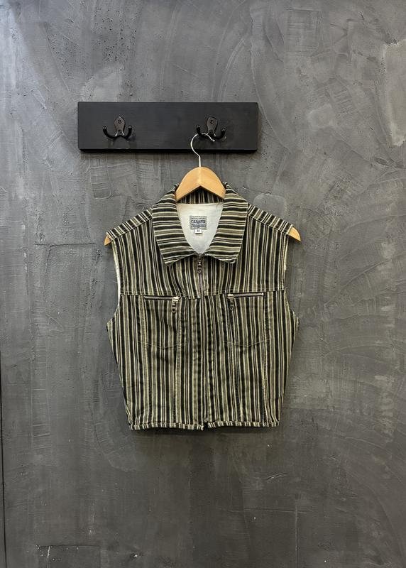 Femme American Vintage Gilet Beige Denim S