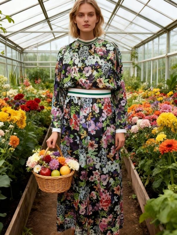 Женский Gucci Сукня Разноцветный Трикотаж L