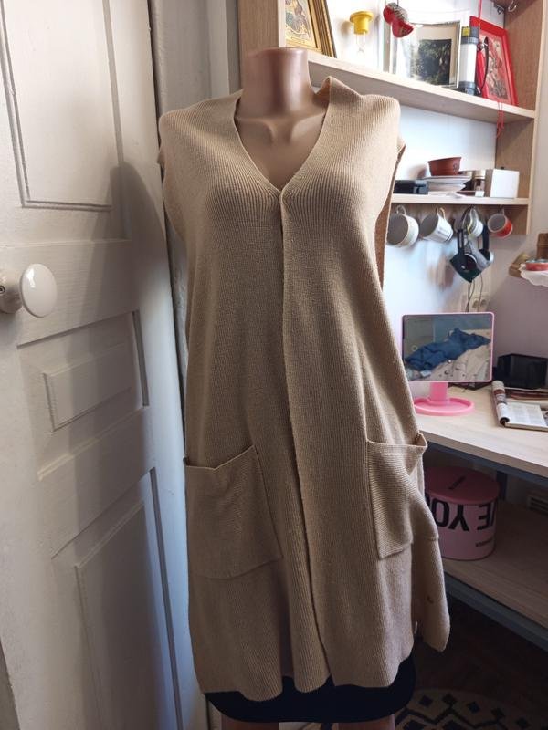 Женский Betty Barclay Жилет Бежевый Вискоза M