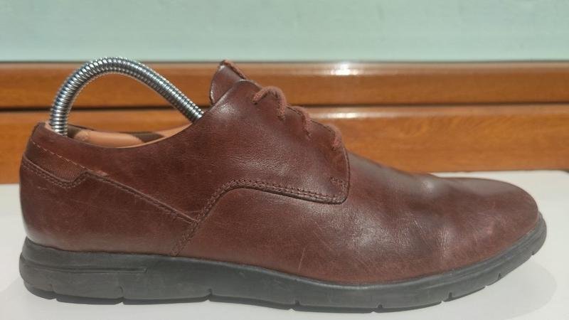 Homme Clarks Chaussures Noir Cuir 41