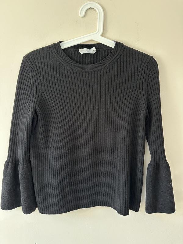 Femme Hugo Boss Pull Noir Laine XS