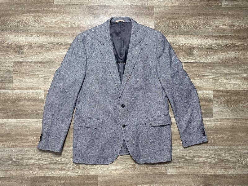 Homme Hugo Boss Blazer Gris Laine 56