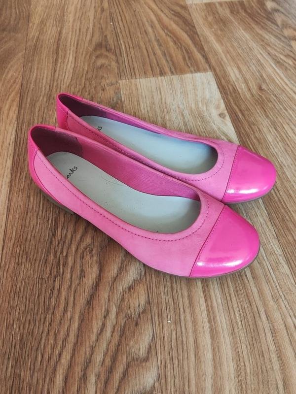 Femme Clarks Talons Rose Nubuck 37.5