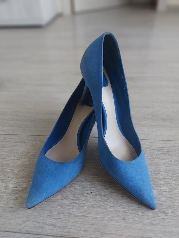 Women Christian Dior Heels Navy Suede 40