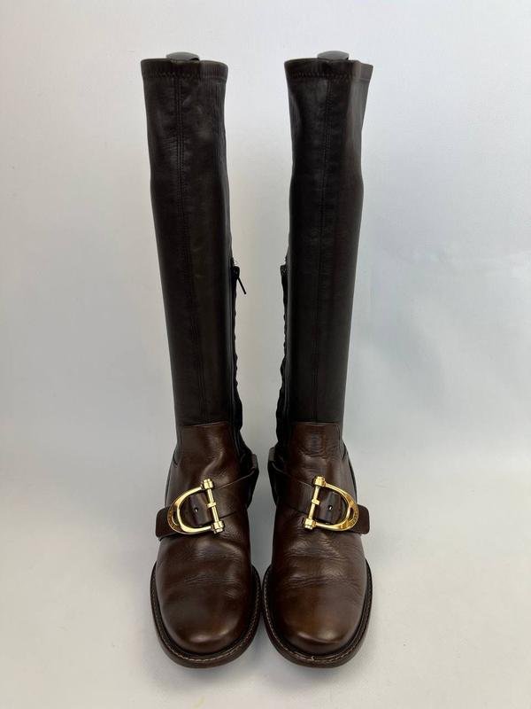 Damen Celine Stiefel Braun 37.5