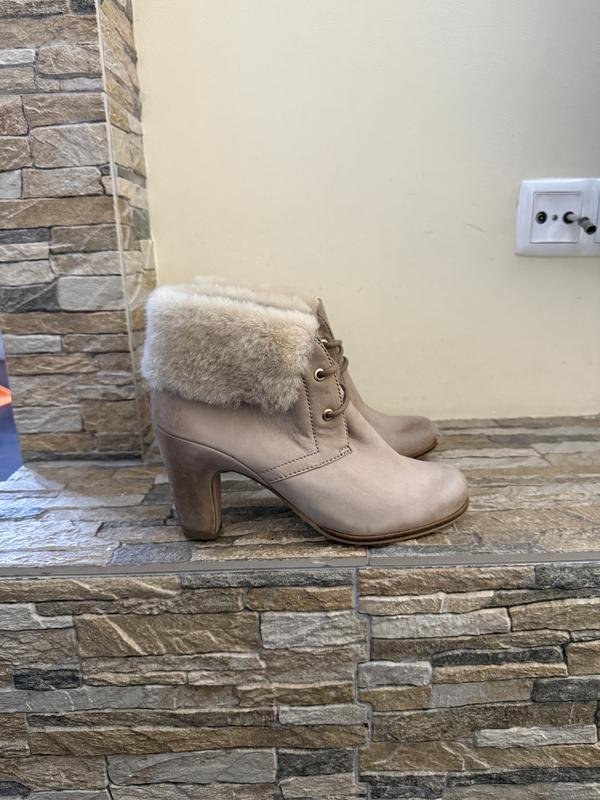 Damen Ecco Stiefel Braun Nubuk 36