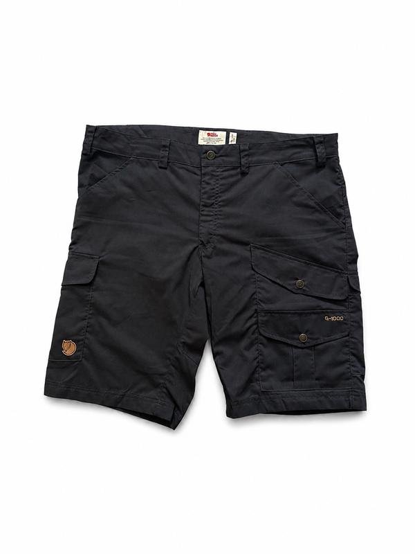 Men Fjällräven Shorts Black Cotton XL