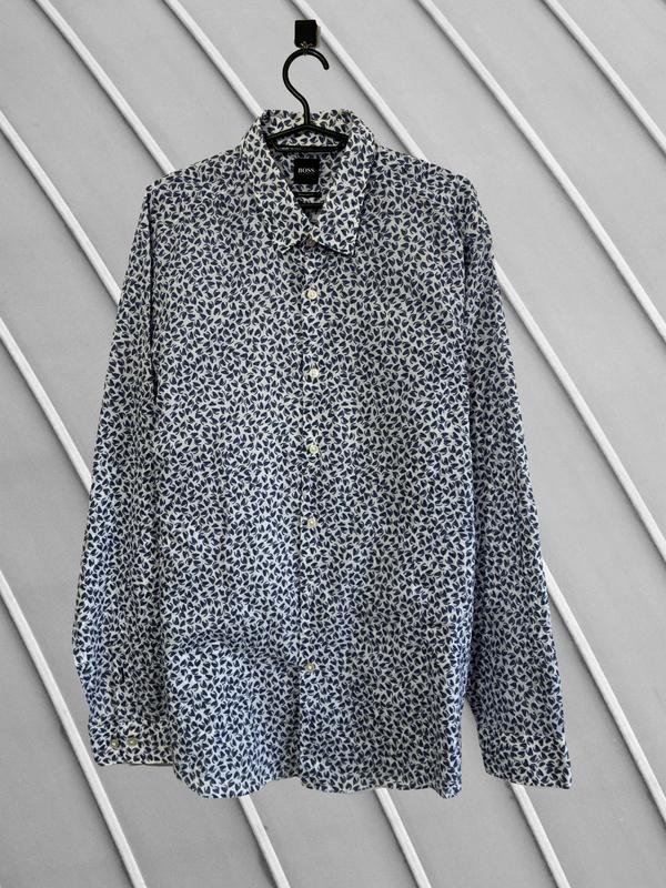 Homme Hugo Boss Chemise Noire Coton XL