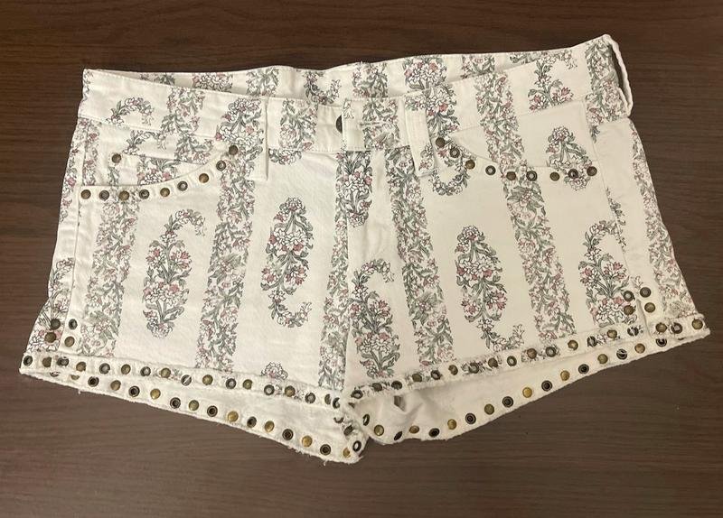 Donna Isabel Marant Shorts Bianco Cotone 38