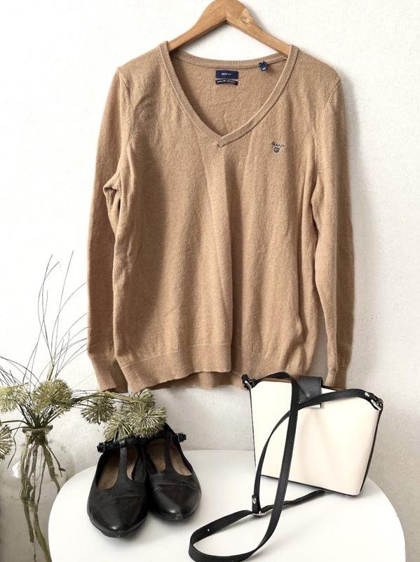 Femme Gant Pull Beige Laine XL